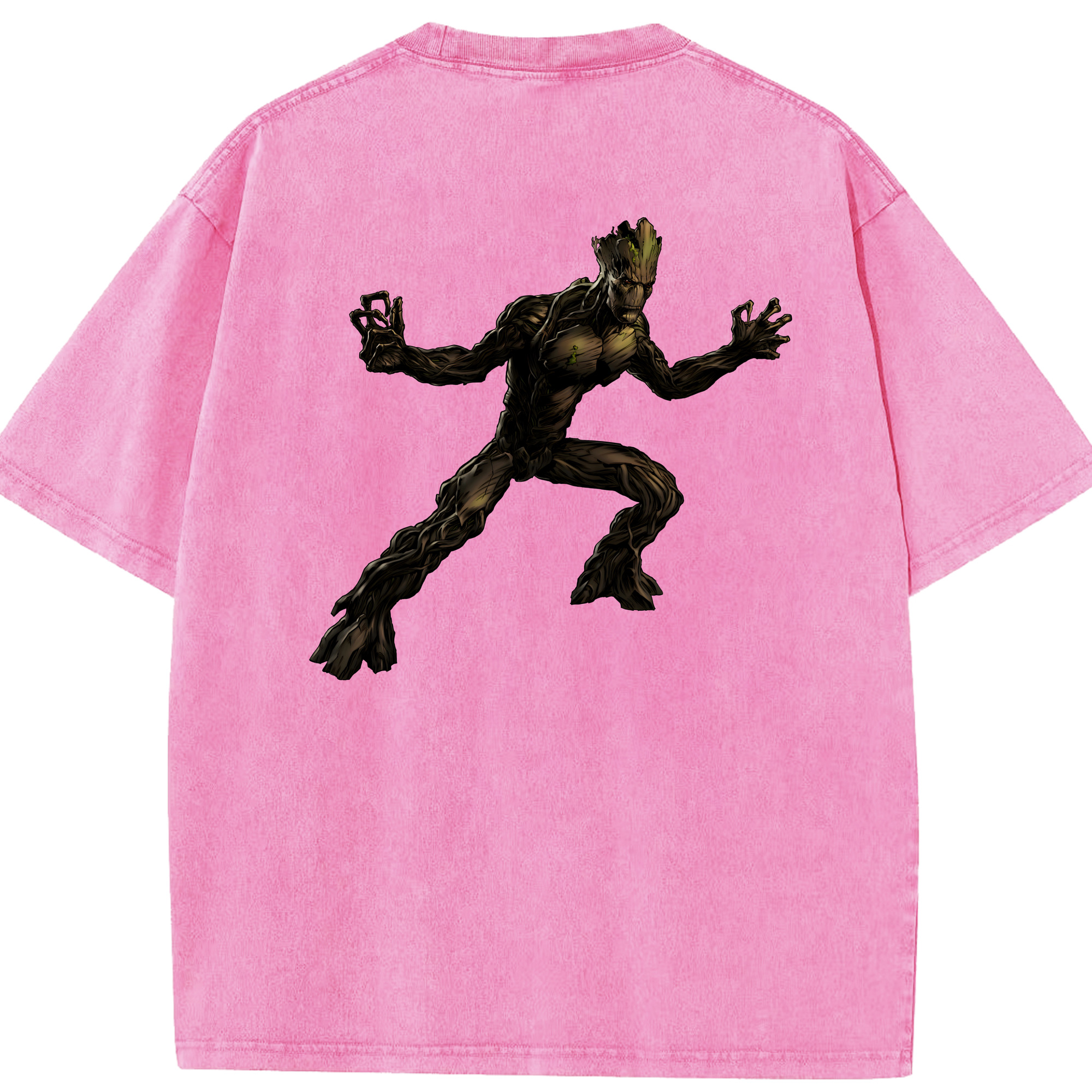 （画像用） アベンジャーズ The Avengers 綿100% ヴィンテージ風 半袖Tシャツ（背面プリント）